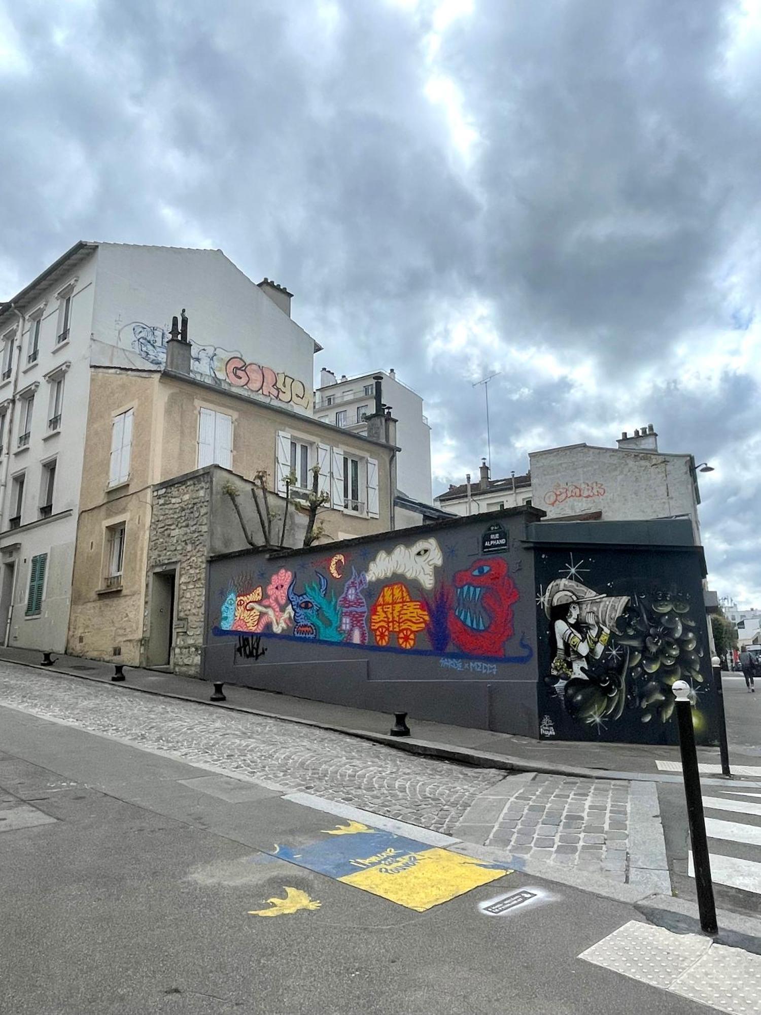 Studio Paris 13 Quartier Butte-Aux-Cailles Exteriör bild
