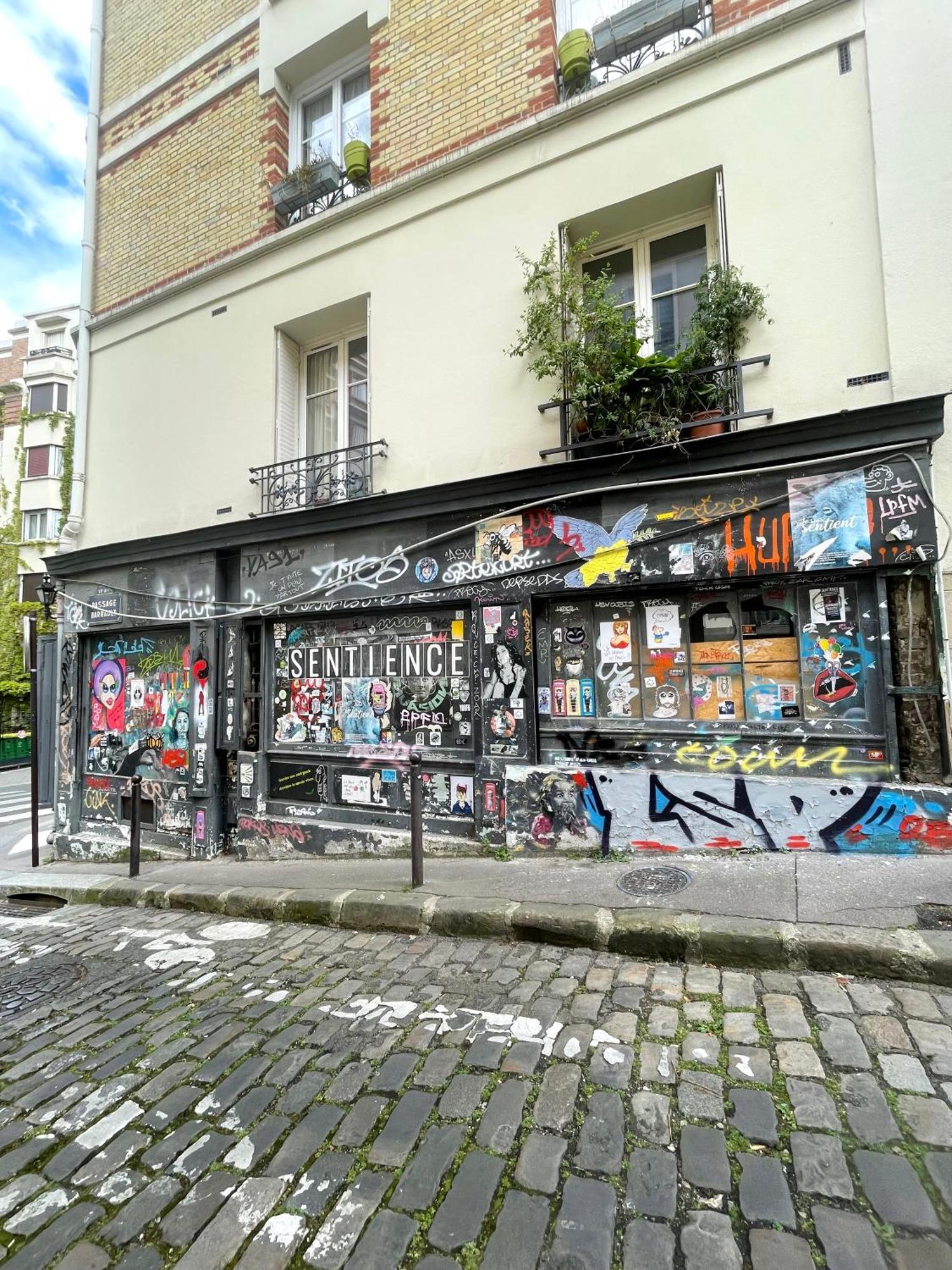 Studio Paris 13 Quartier Butte-Aux-Cailles Exteriör bild